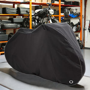 Cubierta para motocicleta de tela Oxford 210D personalizada, tamaño XL, impermeable, protector solar UV, resistente a la lluvia, equipo para exteriores para bicicletas y motocicletas - Product Image 4