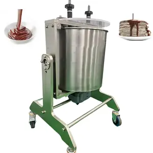Máquina de refino de pasta de chocolate para produção de chocolate em pequena escala com aplicações versáteis