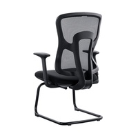 Chaise de bureau ergonomique JOHOOFURNITURE avec base cantilever, vente directe usine, Silla De Oficina pour bureau, coussin épais confortable