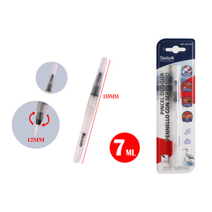 Penna a spazzola a punta sottile da 12MM con serbatoio in Nylon da 7ML e manico in plastica per arte e pittura ad acquerello - Product Image 1