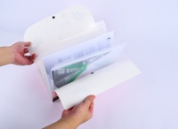 Fábrica profesional portátil A4 multicapa escuela estudiantes suministros alta calidad Sakura bolsa de almacenamiento