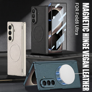 Coque de protection magnétique pliable avec protection de la charnière, compatible avec la charge sans fil, adaptée au téléphone Samsung Z Fold8 Ultra - Product Image 5