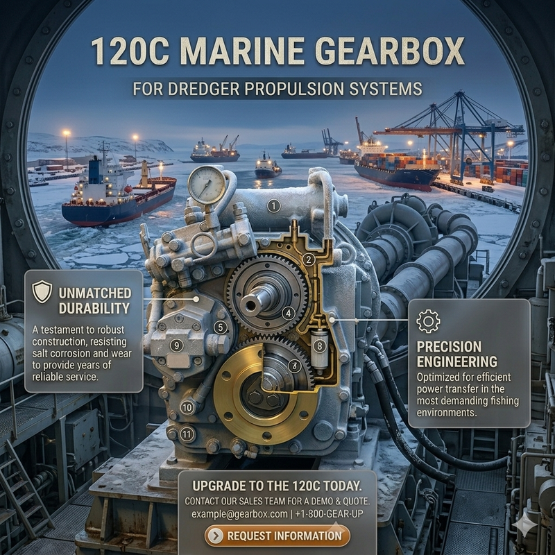 Advance 120C Marine Gearbox for Small