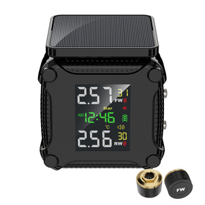 Capteur TPMS universel pour <span class=keywords><strong>moto</strong></span>, moniteur de pression des pneus sans fil à énergie solaire, affichage en temps réel de haute précision - Product Image 1