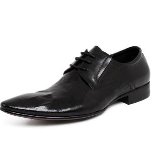 Chaussures de marche formelles en cuir imperméables à enfiler pour hommes, à bout pointu, avec doublure anti-odeur, embout et soutien de la voûte plantaire renforcés - Product Image 5