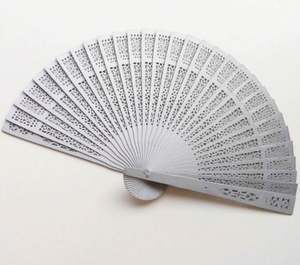 Éventail pliant classique en bambou peint, style art populaire espagnol, pour performance fluide, cadeau d'affaires, décoration intérieure, logo personnalisé, vente en gros - Product Image 3