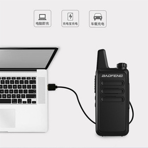Radio Walkie Talkie Analógico Baofeng BF-T7 Mini, Carga USB, Alcance de 0-5 km, Batería de Litio - Product Image 3