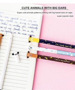 Stationery Supply Kawaii Heat Sensitive Friction Cute Student Stationary Erasable Gel Ball Pens for Kids - Product Image 2