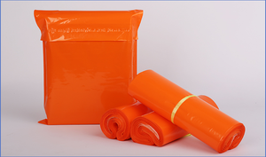 अनुकूलित नारंगी निविड़ अंधकार प्लास्टिक स्वयं-सील पॉलीथीन लिफाफा मेलिंग बैग कपड़ों के लिए परिवहन - Product Image 5