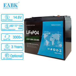 สำหรับแบตสำรองพลังงานแสงอาทิตย์ฉุกเฉิน, สำรองพาวเวอร์แบงค์แบบพกพา12.8โวลต์แบตเตอรี่ LiFePO4 18Ah แบตเตอรี่ลิเธียมโซล่าร์ - Product Image 1