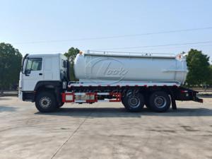 Sinotruk Sewage & Sludge <b>Suction</b> Trucks Diesel Manual 4WD/6WD Optional 20m³ vacuum tank - Product Image 3