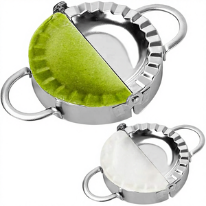 Presse à raviolis en acier inoxydable AUAM-6688, lot de 2, <span class=keywords><strong>moule</strong></span> à pierogi, <span class=keywords><strong>moule</strong></span> à wonton, sans BPA, emporte-pièce <span class=keywords><strong>pour</strong></span> pâte à raviolis - Product Image 1