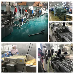 टीसीए पूर्ण स्वचालित चिकन नगेट्स प्रसंस्करण बनाने की मशीन बर्गर पैटी उत्पादन लाइन