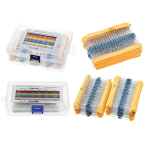 300 600 1460 PCS/lot 1/4W résistance 1% 30 types chaque valeur résistance à Film métallique Kit d'assortiment résistances 100R 1K 47K 10K 100K <span class=keywords><strong>4K7</strong></span> - Product Image 3