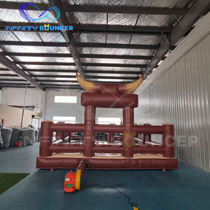 Tapis gonflable de jeu de sport de rodéo de taureau mécanique de prix usine Offre Spéciale pour le château d'équitation de taureau à <span class=keywords><strong>vendre</strong></span> - Product Image 5