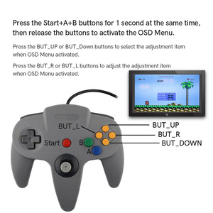 ชุดอัพเกรด Hispeedido สำหรับ N64 ดิจิตอล HDMI พร้อมเมนู OSD ในตัว รองรับ 3 อัตราส่วนภาพทีวี สำหรับเครื่องเล่น N64 - Product Image 2