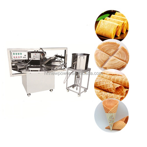 Automatic Cookie <b>Machine</b> Continuous Cracker Cookie <b>Biscuit</b> <b>Machine</b> Belgian Waffle Stroop Waffle Maker <b>Machine</b> - Product Image 3