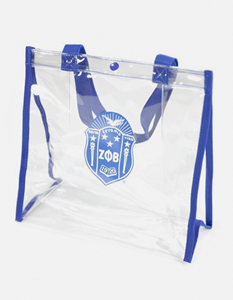 Bolsa de Mano Personalizada con Logotipo de la Hermandad Zeta Phi Beta, Bolsa de Compras Transparente de PVC, Bolsa de Hombro, Bolsa de Regalo Delta Sigma Theta - Product Image 3