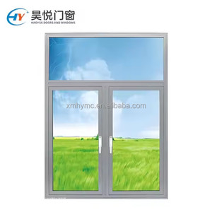 Ventanas corredizas de PVC Protección UPVC <span class=keywords><strong>Mosquitera</strong></span> de fibra de vidrio Columpio Hoteles Apartamentos Rolling Louver Style Función antirrobo - Product Image 4