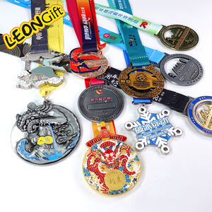Medaglie sportive popolari personalizzate prezzo diretto della fabbrica stampa a colori <span class=keywords><strong>3d</strong></span> maratona estiva corsa medaglia premio Medalla - Product Image 1
