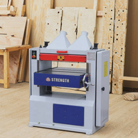 Raboteuse à bois à une face de haute qualité, tête de coupe spirale, construction en fonte, table coulissante, moteur 7,5 kW