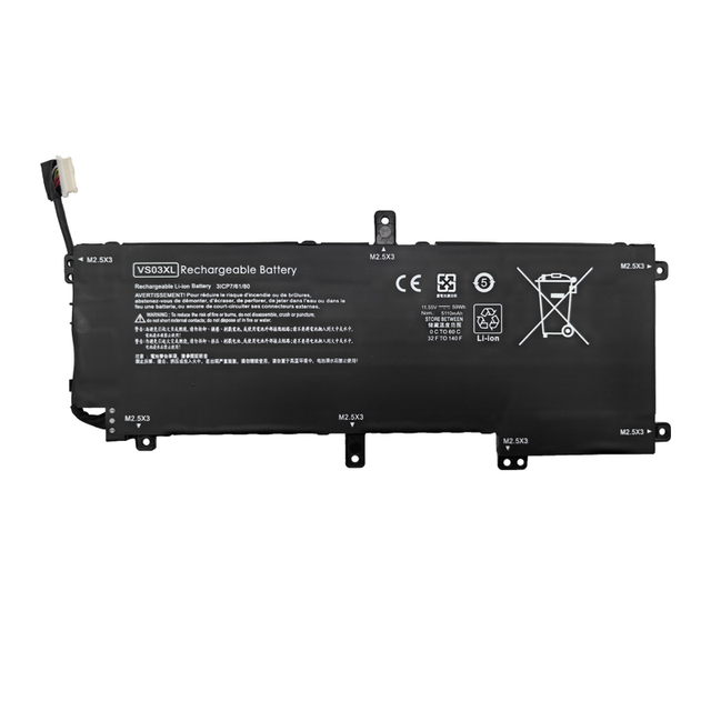 High Capacity 59Wh VS03XL Laptop Battery Replacement for HP ENVY 15-as108TU as027TU TPN-I125 Notebook Battery
