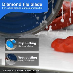 DELUN Lưỡi Cưa Tròn Bê Tông Ép Lạnh Turbo Hiệu Suất Cao Lưỡi Cưa Kim Cương - Product Image 6