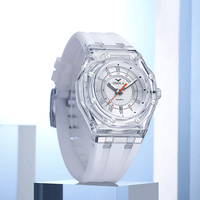 Reloj Deportivo Transparente para Parejas ONOLA, Gran Venta, Cuatro Colores, Nuevos Relojes de Cuarzo para Hombre y Mujer