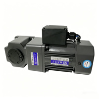 Moteur à engrenages à vitesse variable monophasé FECO 90W 220V avec contrôleur de vitesse assorti pour les machines d'emballage à convoyeur