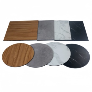 Plateaux de table en stratifié compact HPL Lifepursue, aspect bois de chêne vif, pour restaurants, cafés et terrasses - Product Image 5