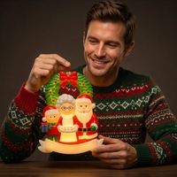 Party-Zubehör Hochwertige Personalisierte Ornamente Traumhafte Überlebens-Familie Weihnachtsdekoration Hängende Weihnachtsornamente