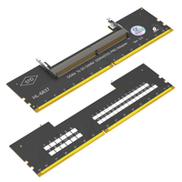 Kartu Adaptor SO-DIMM Laptop DDR4 ke DIMM Desktop HL-6837 Ver3.0 Konverter Adaptor RAM Frekuensi Tinggi Notebook DDR4 ke DDR4