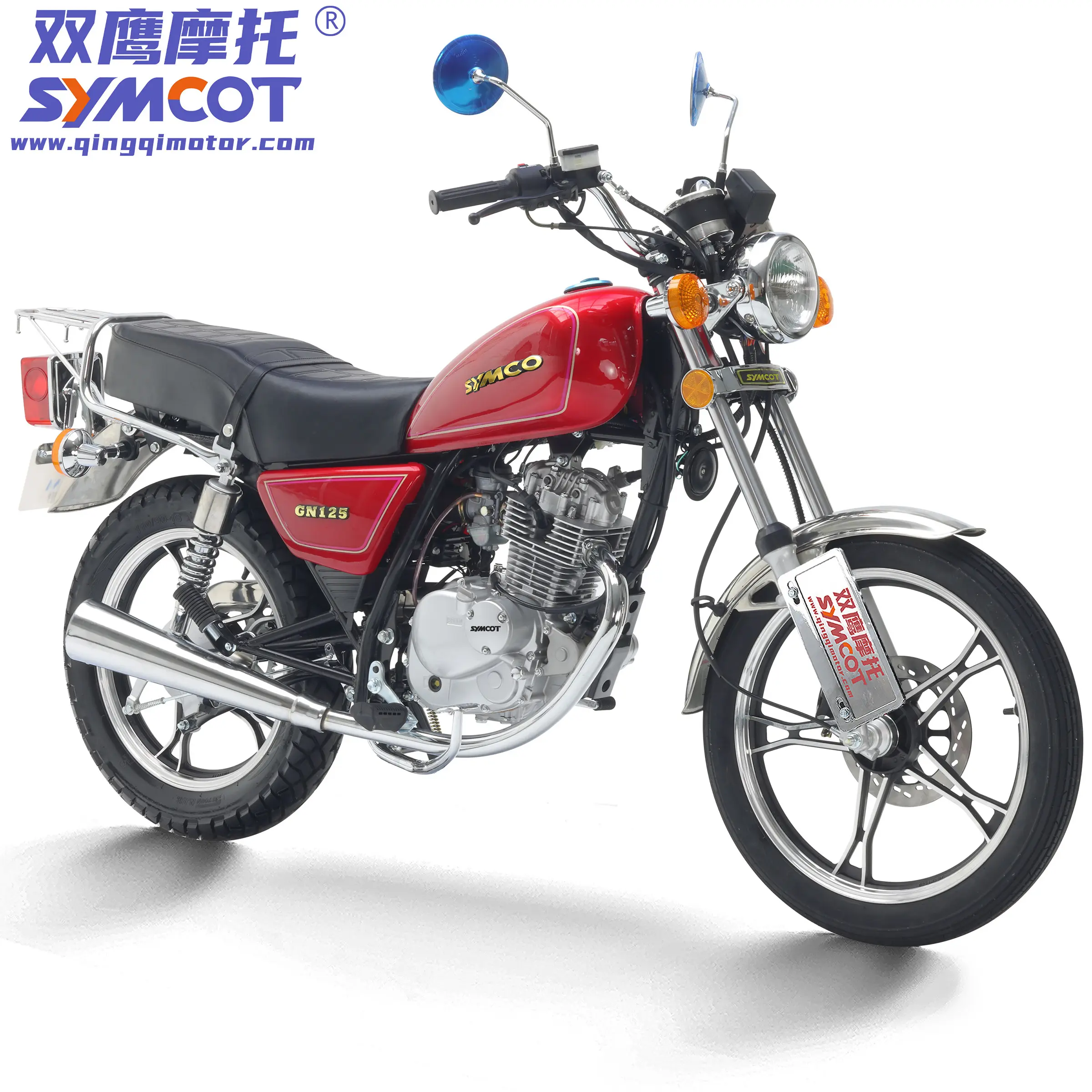 Orijinal GN125H GN150H suzukiess GN kıyıcı motosiklet orijinal GS motor DOHC ve orijinal tasarım Sudan yemen Mali