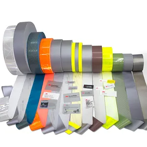 EN 471 ANSI Distributor Wholesale 3m Reflective Fabric Scotchlite Reflective Tape For Safety Clothing