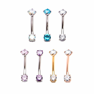 Pendientes de torre de diseño moderno para mujeres y hombres, anillo de cejas de acero inoxidable, joyería <span class=keywords><strong>Daith</strong></span> <span class=keywords><strong>Piercing</strong></span> - Product Image 1