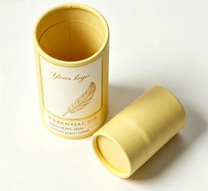 Essential Oil Paper Tube Craft Paper Uncoated Handmade Gold <b>Foil</b> Printing Custom Cosmetic Packaging - Product Image 4