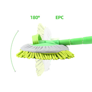 <span class=keywords><strong>Brosse</strong></span> de nettoyage <span class=keywords><strong>rotative</strong></span> télescopique à trois sections OEM pour voiture, idéale pour le nettoyage du toit, des fenêtres et la déneigement - Product Image 6