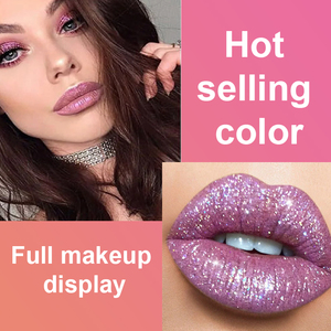 Cosméticos con purpurina Maquillaje de labios mate intenso Por Mayor Color de labios Maquillaje Productos de maquillaje Lápiz labial líquido mate - Product Image 5