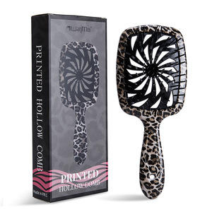 Peigne creux imprimé Playboy de Guangzhou, grand peigne antistatique massant pour cheveux, utilisation sur cheveux secs ou mouillés, style tendance - Product Image 1