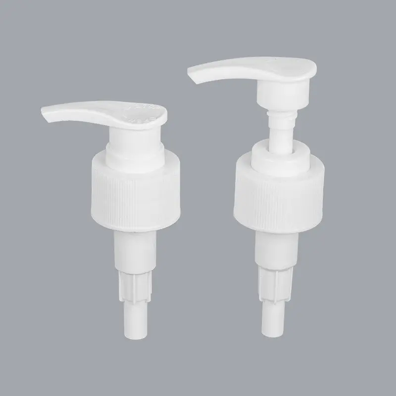 24 Teeth 28 Teeth Hand Soap Pump Head Shower Gel Shampoo Makeup Remover Press Pump Plastic Threaded Pump Manufacturers