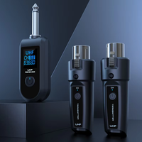 Récepteur de microphone filaire vers sans fil BHA W8-2 Plug and Play, adaptateur de transmission audio sans fil UHF XLR pour micro vocal dynamique