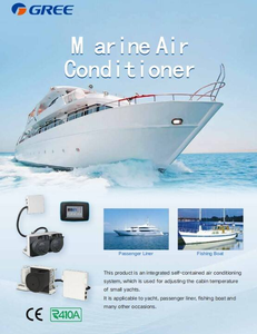 Gree 24000Btu Climatiseur marin Petit voilier indépendant refroidi à l'eau Unité de climatisation Navire Bateau Yacht - Product Image 6