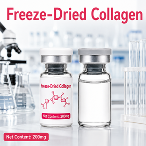Colágeno Liofilizado en Polvo, Colágeno Bioactivo, Polvo Liofilizado, Materia Prima para el Cuidado de la Piel - Product Image 1