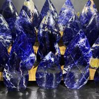 Ornement en Sodalite Naturelle en Gros, Artisanat en Cristal, Pierre Précieuse de Haute Qualité pour la Décoration Intérieure