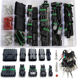258 шт. в коробке 1-6Pin Водонепроницаемый Автомобильный Электрический Разъем жгут проводов свечи зажигания - Product Image 2