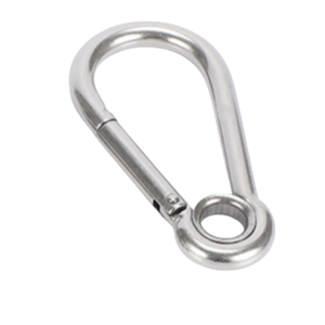 Hot-bán 304 thép không gỉ mùa xuân móc cho đi bộ đường dài, con chó dây xích móc, móc an toàn, Key móc nhanh chóng, Vòng mẹ, mùa xuân móc - Product Image 4