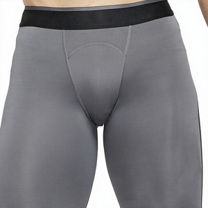 Pantalones Cortos de Compresión para Hombre, Nueva Llegada, para Gimnasio, Correr, Entrenamiento, Ciclismo, Deportes, Poliéster, Spandex, Secado Rápido - Product Image 4