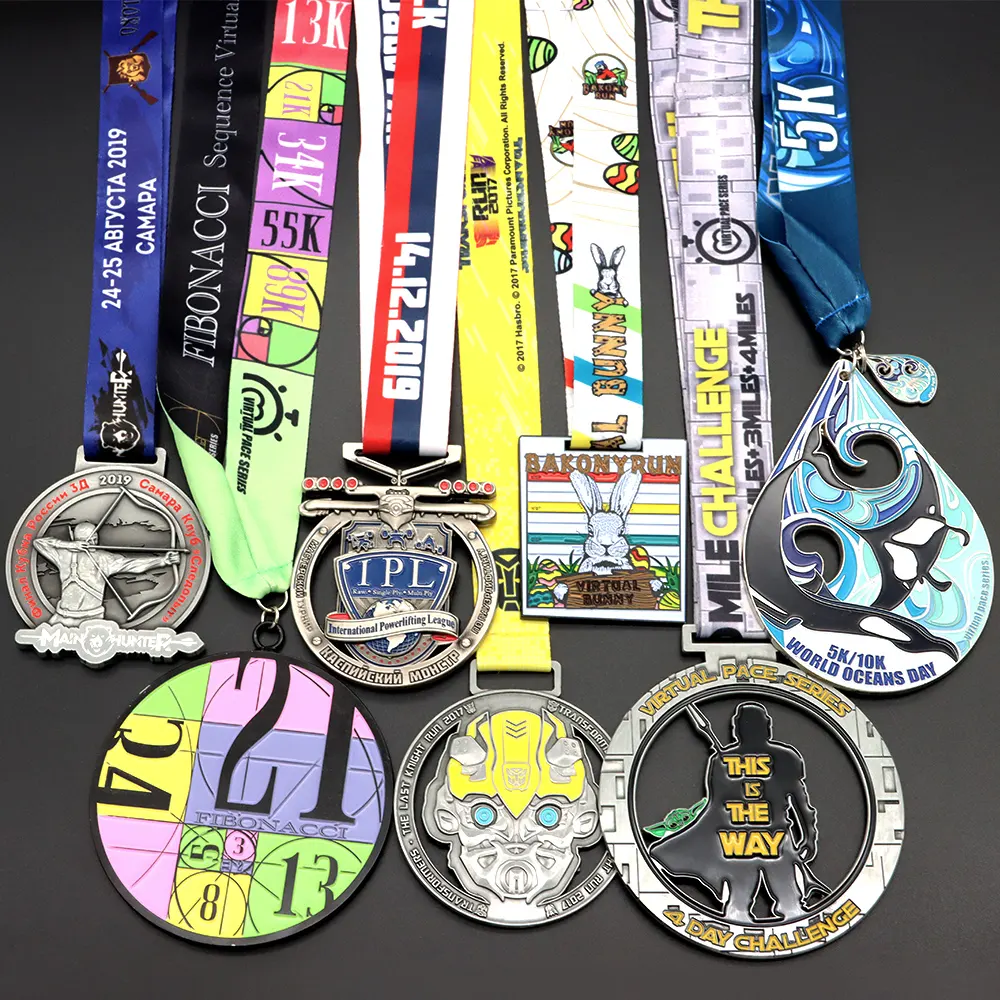 Medallas de Metal personalizadas para fútbol, baloncesto, voleibol, gimnasia, baile, deportes de carrera, sin pedido mínimo