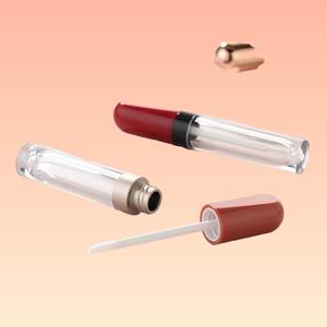 Tubes de gloss à lèvres en PETG, impression d'écran, plastique, couleur personnalisée, forme ronde, contenants à rouge à lèvres à faible MOQ - Product Image 4