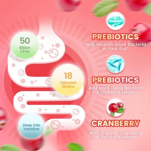 Productos Populares TK: Gomitas Probióticas Femeninas con Sabor a Arándano, Envío Directo de Fábrica - Product Image 3